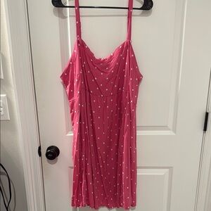 Pink Polka Dot Dress